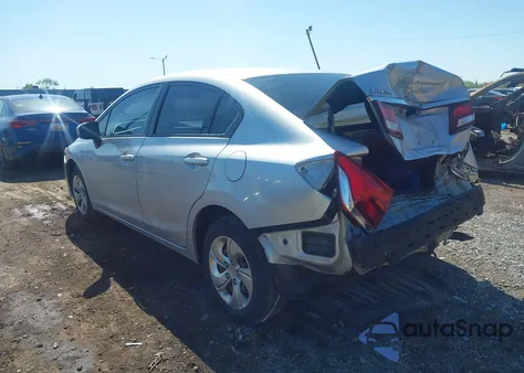 2015 Honda Civic Lx z USA, uszkodzony, nr VIN 2HGFB2F56FH514539